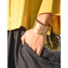 Gold Plated Cuff handmade in Egypt & available in Jozee Boutique