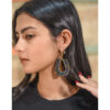 Multicolored Beaded Earrings handmade in Egypt & available in Jozee Boutique