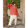Beige Linen Baggy Harem Pants handmade in Egypt & available in Jozee Boutique