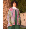 Multicolored Handwoven Jacket handmade in Egypt & available at Jozee Boutique.