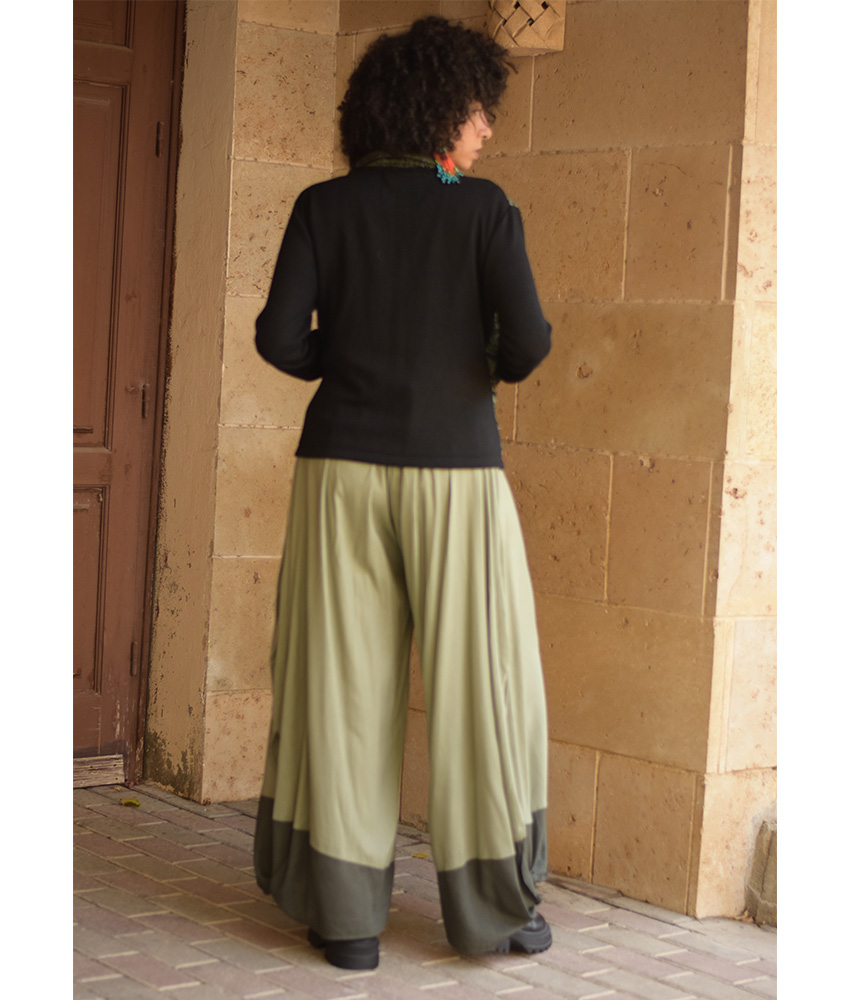 Black & Green Cropped Akhmim Loomwoven Jacket handmade in Egypt & available at Jozee Boutique.handmade in Egypt & available at Jozee Boutique.