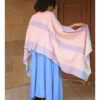 Multicolored Handwoven Viscose/Cotton Shawl handmade in Egypt & available at Jozee Boutique.handmade in Egypt & available at Jozee Boutique.