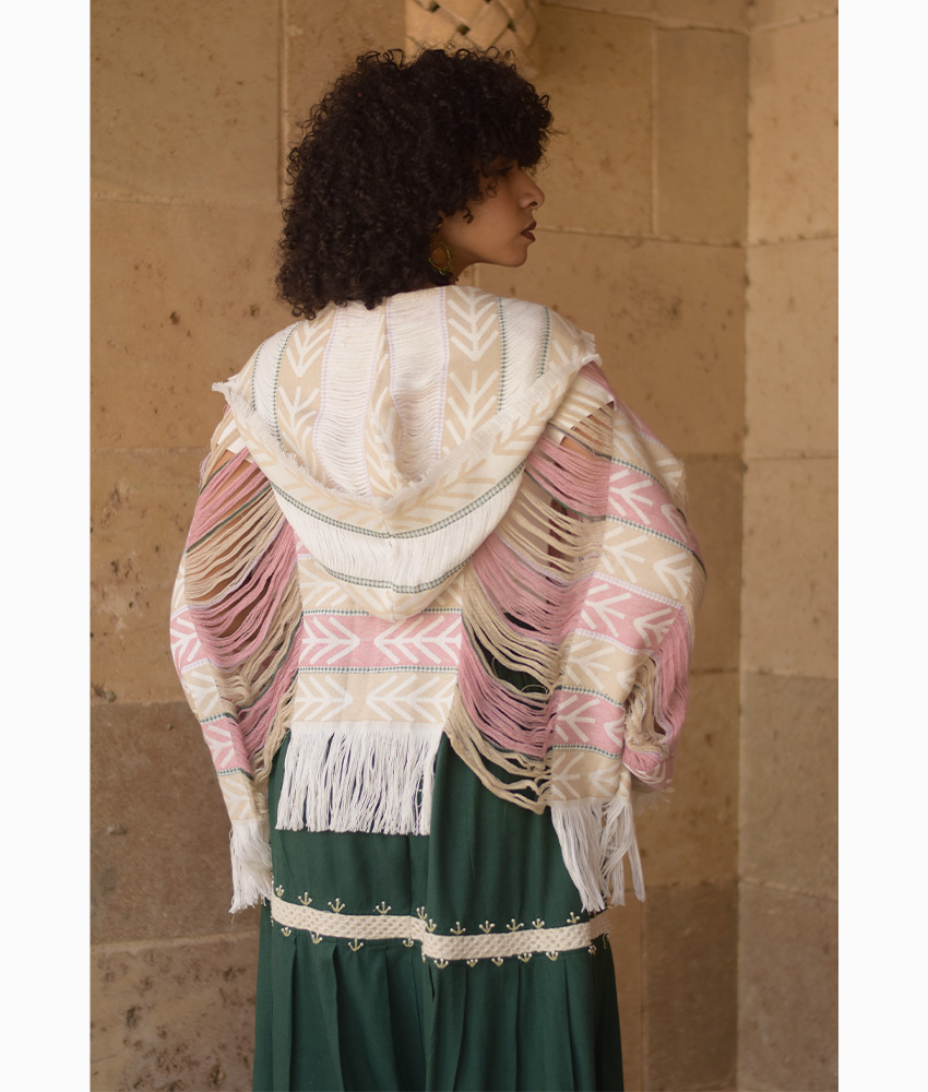 Beige & Pink Cardigan - Gypsy Soul - Image 3