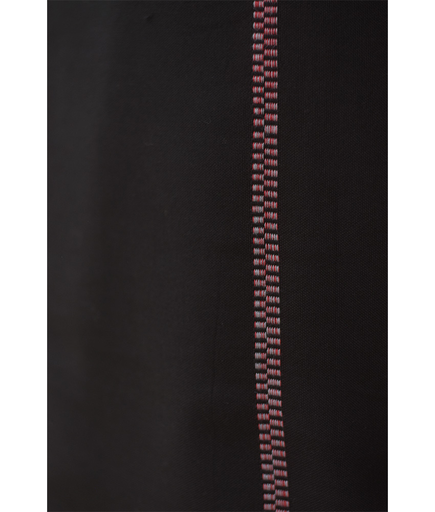 Black Viscose Shawl with Fringes handmade in Egypt & available at Jozee Boutique.handmade in Egypt & available at Jozee Boutique.
